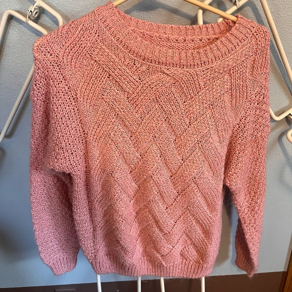 BIZIZA Sweaters Pullovers Casual Crew Neck Sweatshirt Knit size small - Picture 3 of 5